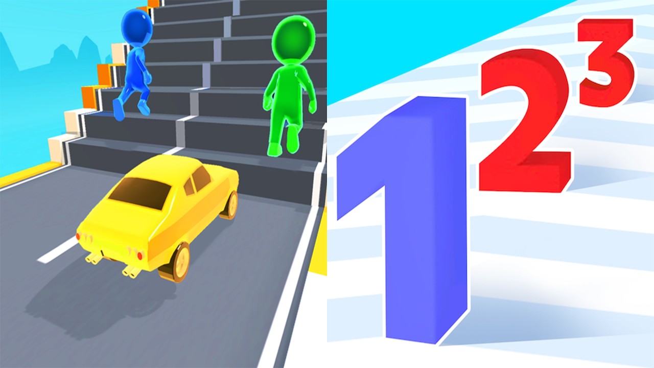 Shape shifting VS Number Master 💥✨💫 All Levels Gameplay Android, ios (Part 274)