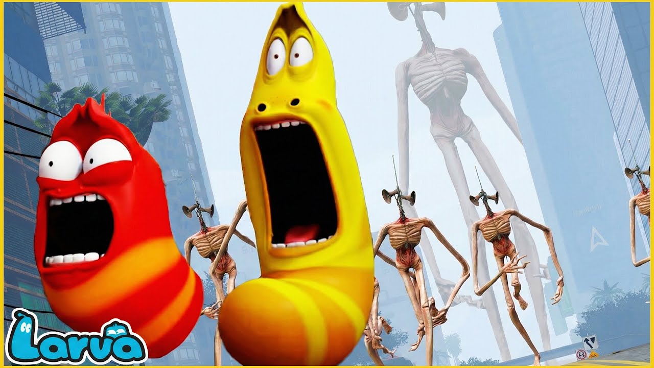 LARVA - QUÁI VẬT ĐẦU LOA 🚨 ẤU TRÙNG TINH NGHỊCH 🥗 NHỮNG CHÚ SÂU VUI NHỘN | PHIM HOẠT HÌNH HAY NHẤT