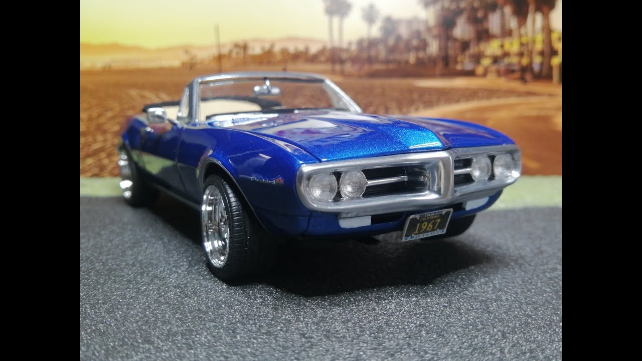 Pontiac Firebird 1967 convertible 1/24 from band Train 