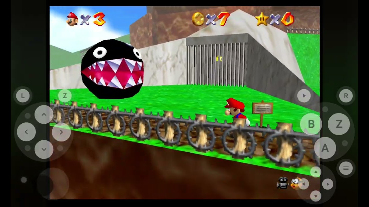 (SEIZURE WARNING) Super Mario 64 (Chaotic Verision) (2nd play)