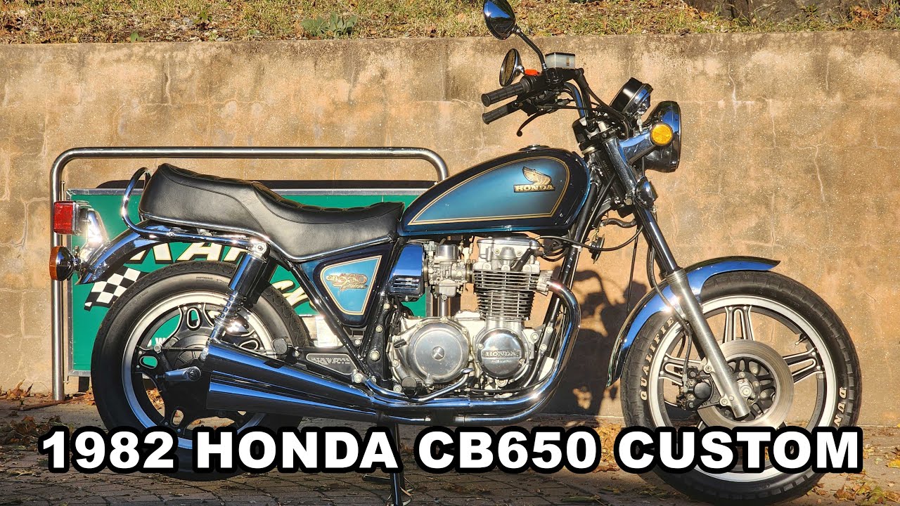 1981 HONDA CB650 CUSTOM MINT ОРИГИНАЛ