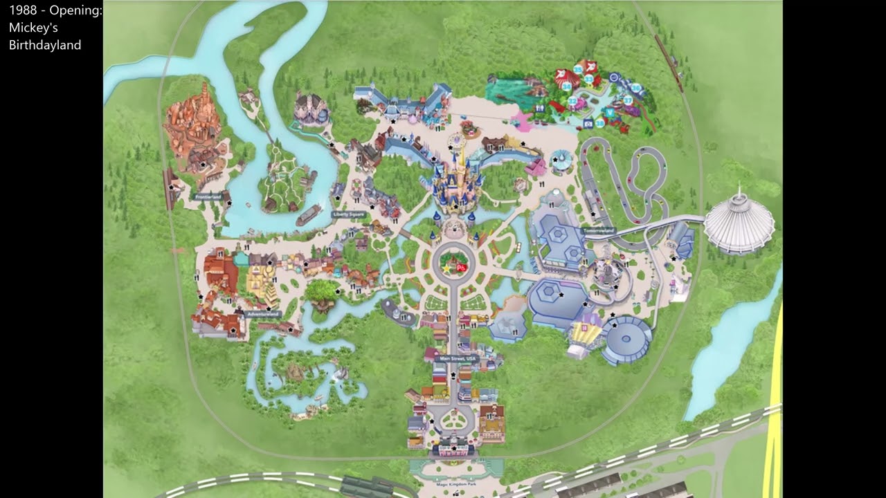 50+ Years of Disney's Magic Kingdom (1971-2022)