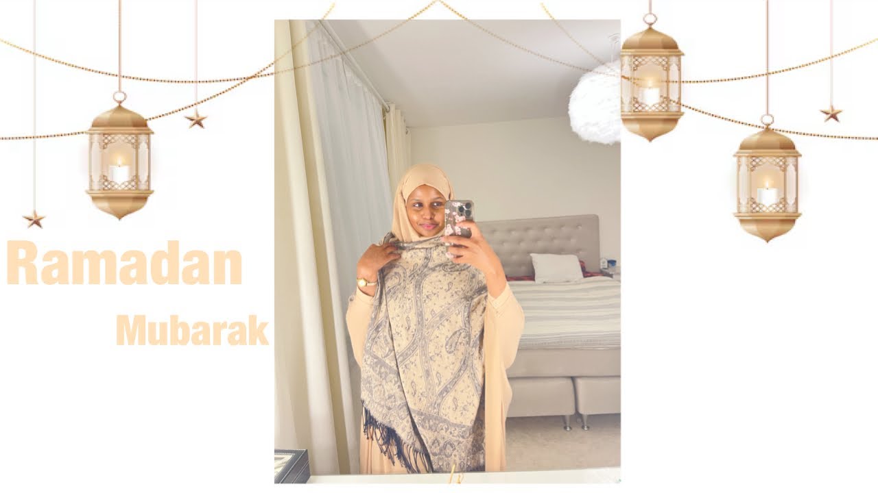 GRWM  | First week of ramadan | Decoration |  shopping | family time |