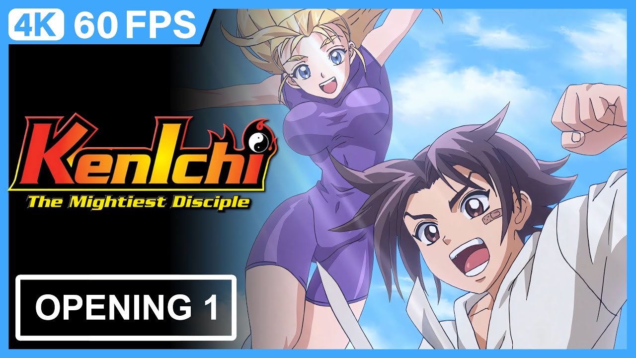 Shijou Saikyou no Deshi Kenichi Opening | 4K | 60FPS | Creditless |