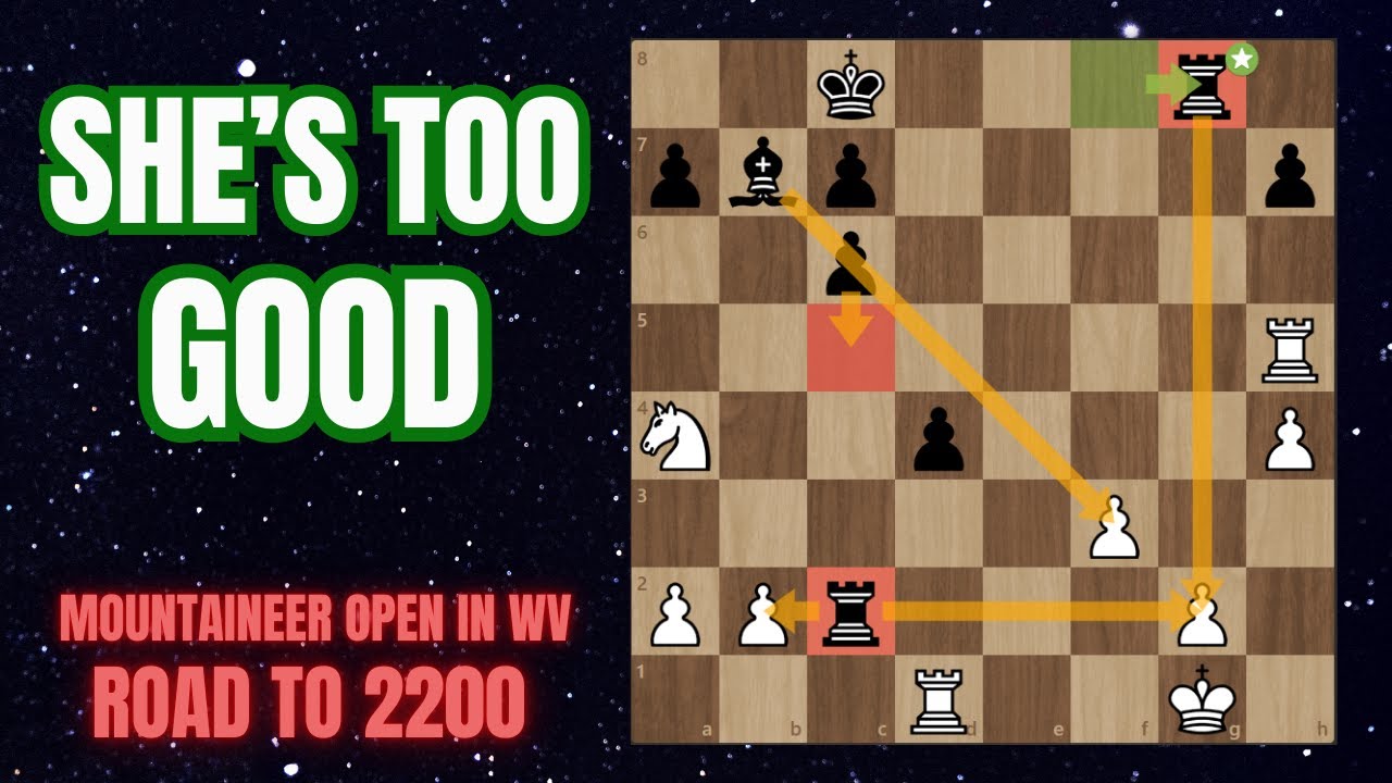 STRONG 1100-rated player | Mountaineer Open Round 1