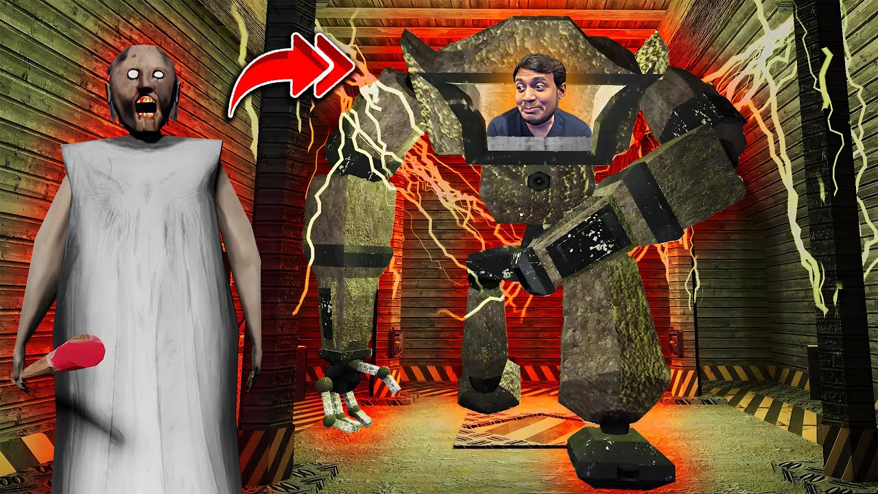 ROBOT ESCAPE FROM GRANNY'S HOUSE | GRANY LEGACY