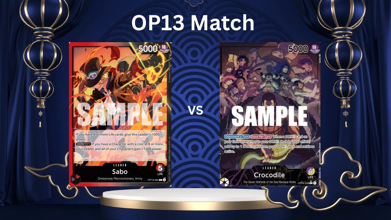 OP13 Match RB Sabo vs PY Crocodile