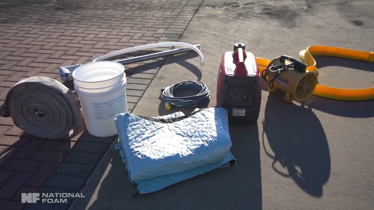 National Foam Fluorine Free Foam (F3) ARFF Truck Conversion Process