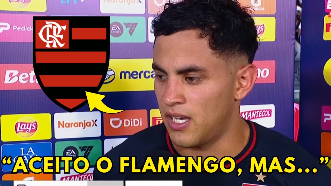 INACREDITAVEL! OLHA OQUE O DAVID ROMERO FALOU APÓS ACERTO COM O FLAMENGO! NOTICIAS DO FLAMENGO