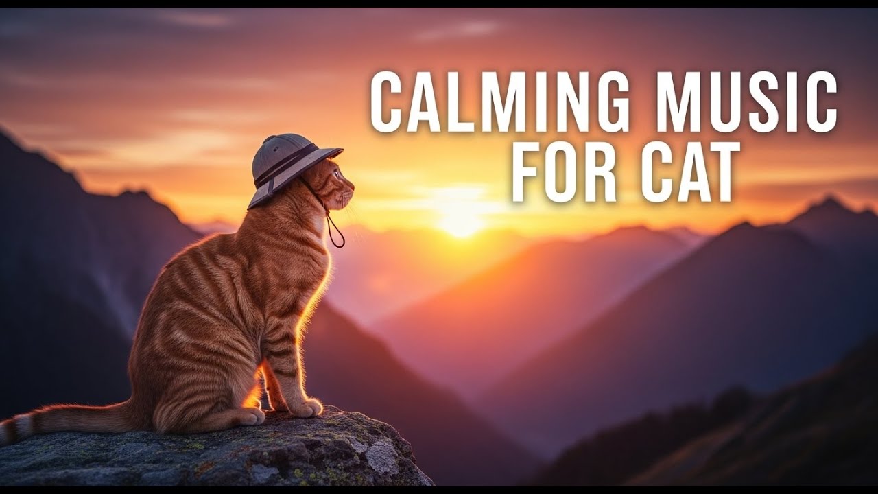 12 Hours of Calming Music for Cats with Separation Anxiety 😿 Relaxing Sounds for Sleep 😴