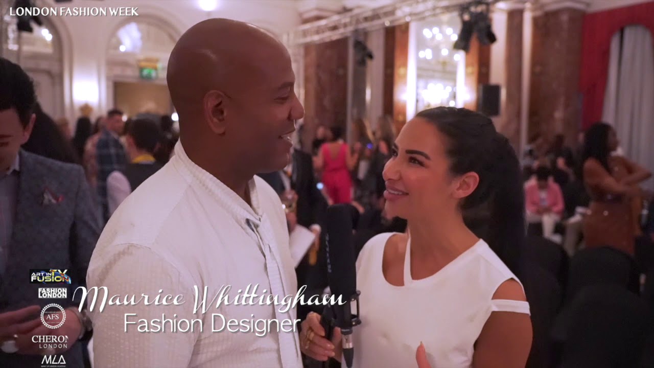 ART IN FUSION TV -  Natasha Grano interviewing designer Maurice Whittingham