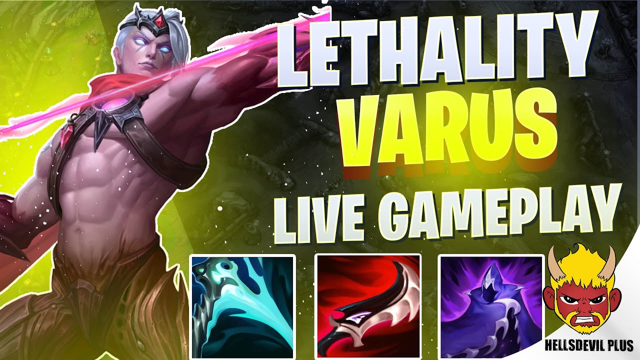 Lethality Varus Is STILL BROKEN! - Wild Rift HellsDevil Plus Gameplay