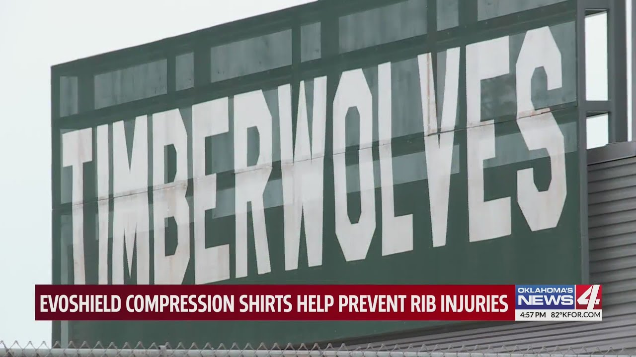 Evoshield compression shirts help prevent rib injuries