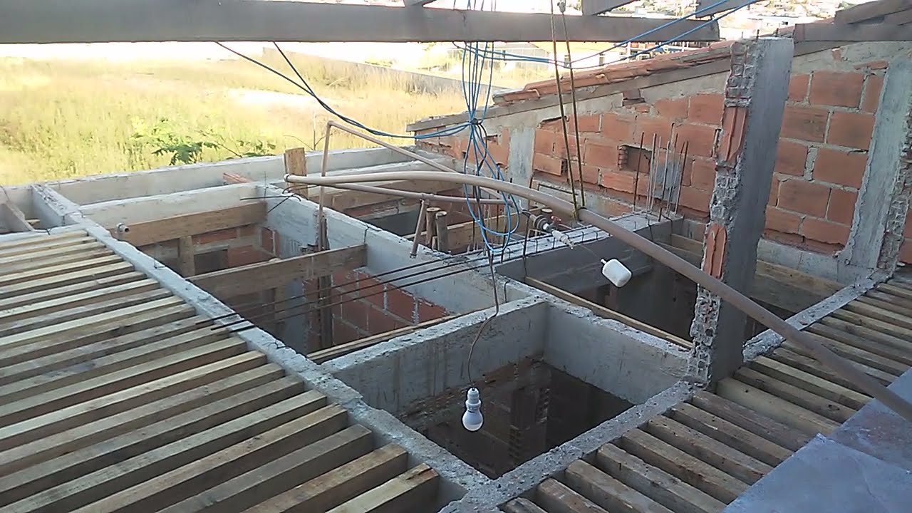 como estruturar uma piscina na segunda laje aproveitando e virando area de lazer com churrasqueira.