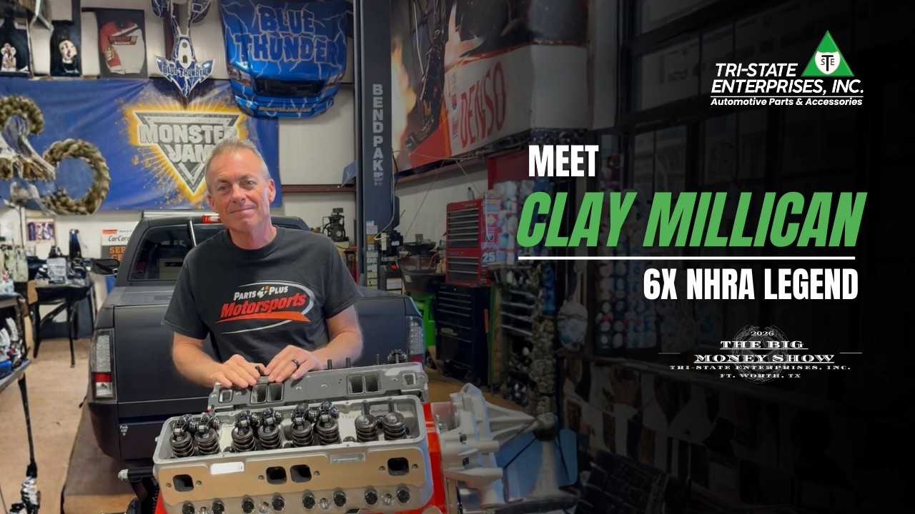 6X NHRA winner Clay Millican at the Big Money Show | Is the Best Place for Auto Businesses