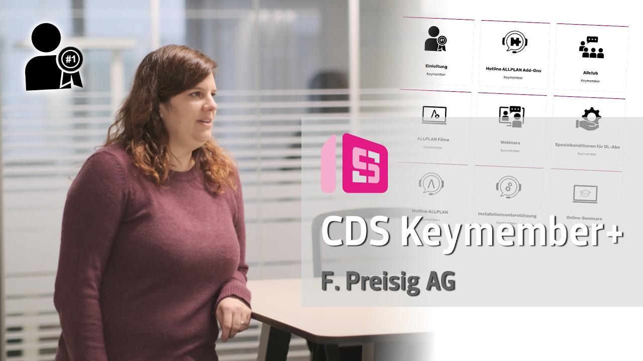 CDS Keymember+ für Allplan - Interview F. Preisig AG