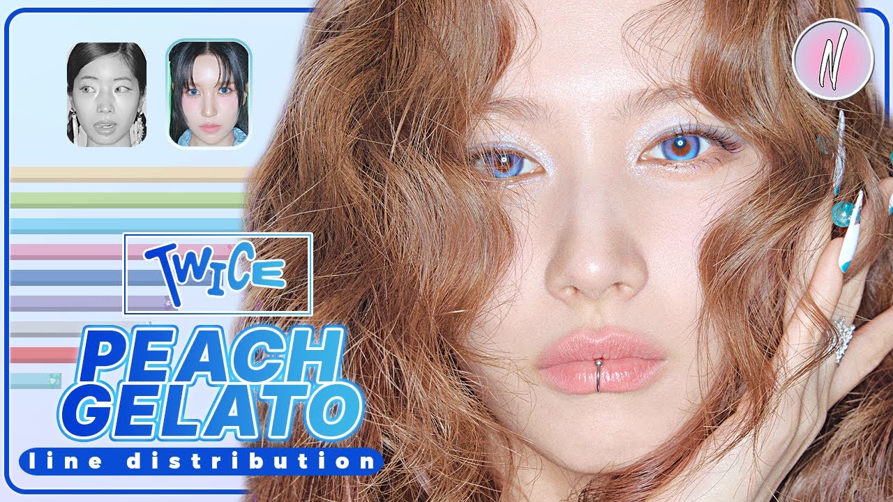 TWICE - PEACH GELATO (Line Distribution)