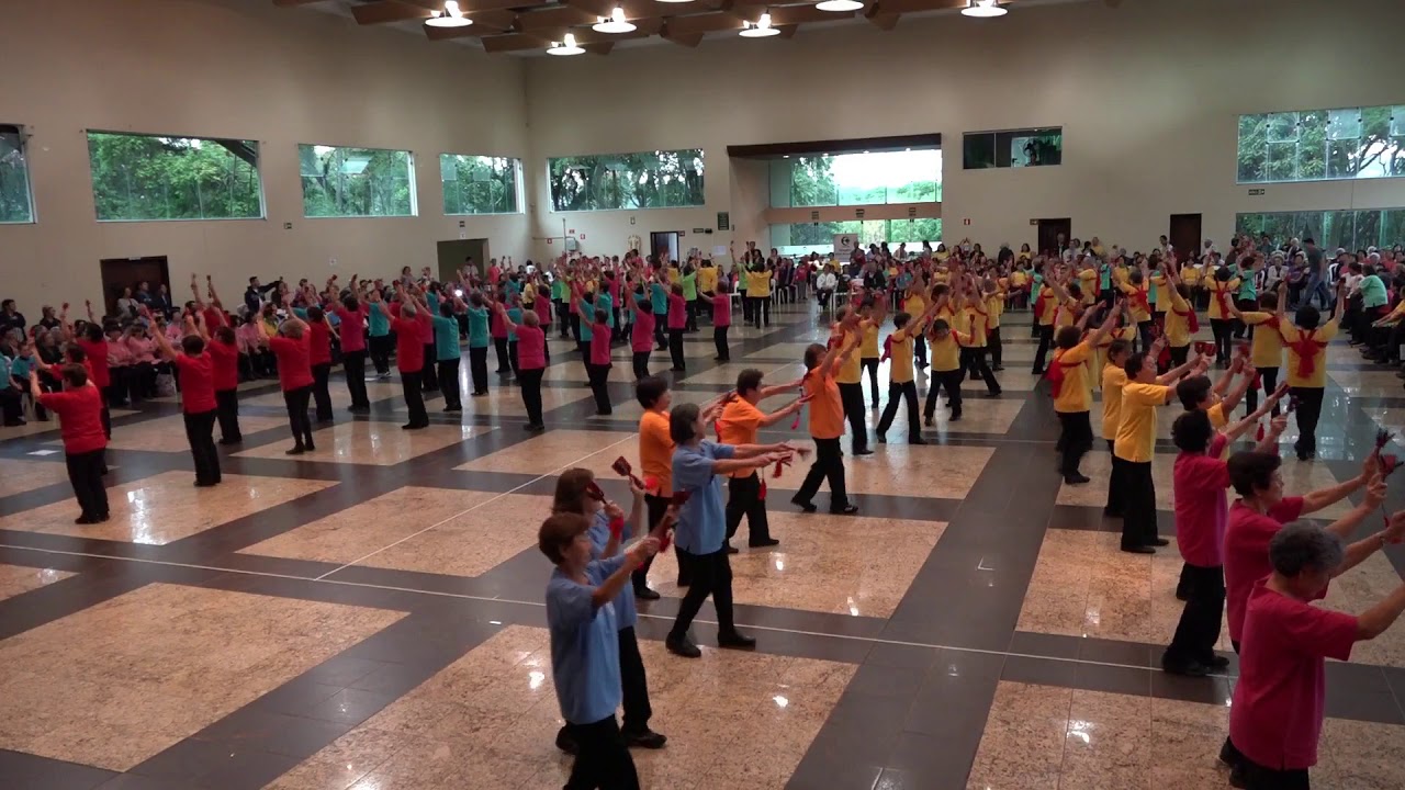 17 Heisei Tyakiri Bushi - Ginástica tipo Yosakoi Soran - Dia do Kenko Taisso - 2019