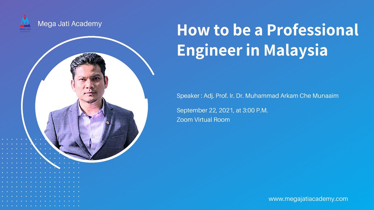 How to be a Professional Engineer in Malaysia