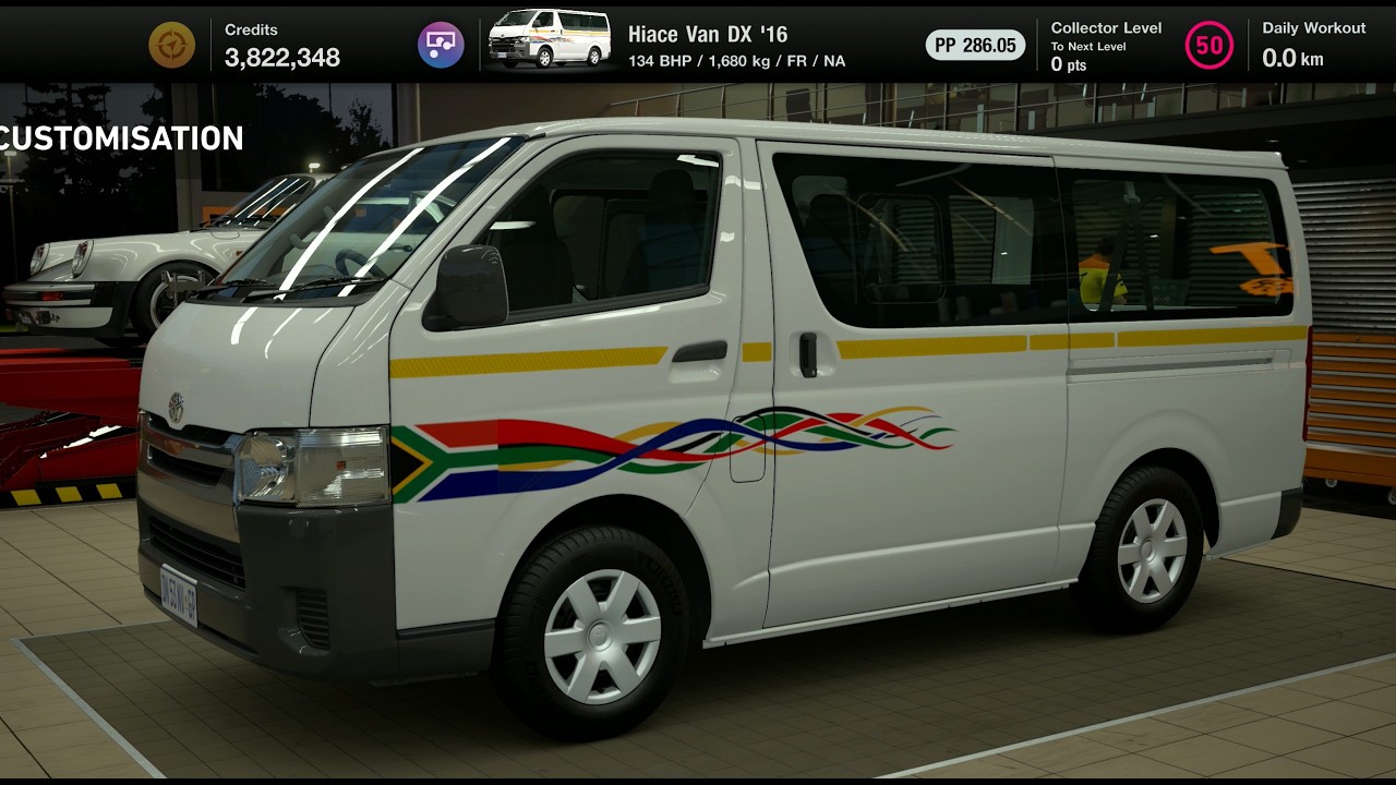 2016 Toyota Hiace (Quantum Sesfikile) - The Fastest Vehicle In South Africa - Gran Turismo 7