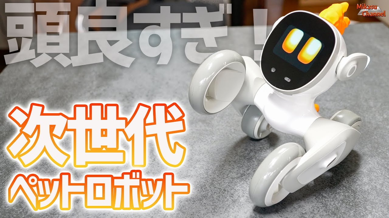 【ペットロボット】チャットGPT連携で遠隔みまもり防犯カメラにもなる最新技術が凄すぎ！「Loona」