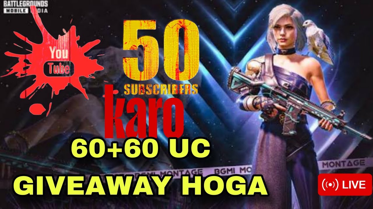 TRPISLIVE 50 subscribe par giveaway road to 1k subscribe #live#give