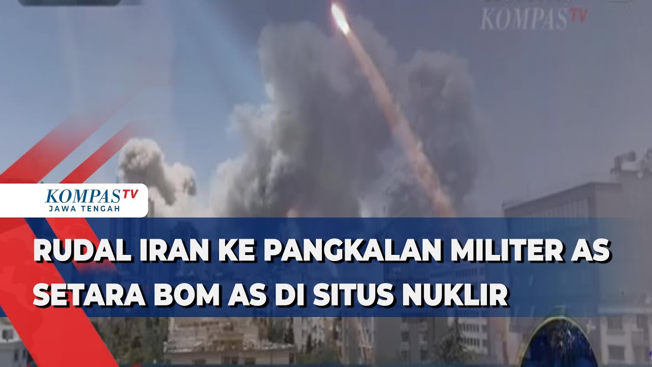 Rudal Iran ke Pangkalan Militer AS Setara Bom AS di Situs Nuklir