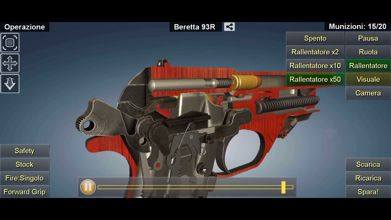 93R Beretta 🇮🇹 how It works and firing (come funziona e prova di tiro)