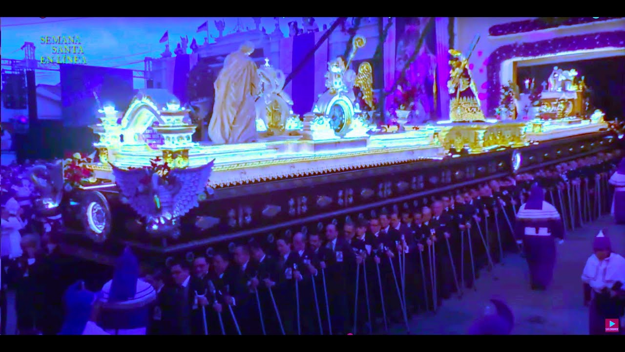 SALIDA 🔴 JESÚS DE CANDELARIA Procesión Jueves Santo 2025 CRISTO REY Templo de Candelaria