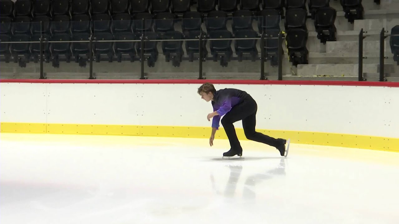 ISU 2014 Jr Grand Prix Tallinn Men Free Skate Pavel IGNATENKO BLR