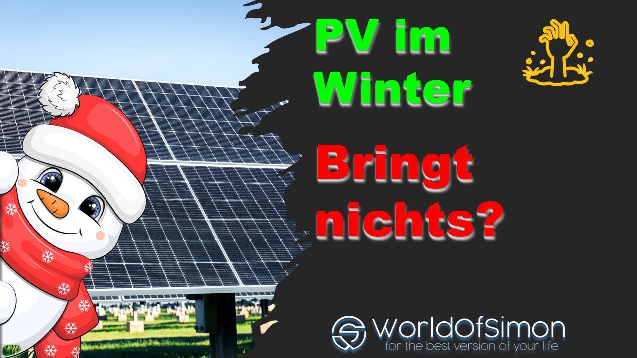 Photovoltaik – So klappt Ertrag im Winter
