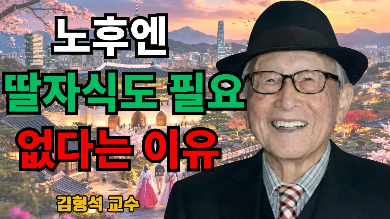 노후엔 딸자식도 필요 없습니다｜김형석 교수가 말하는 편안한 노후를 위한 3가지 비결