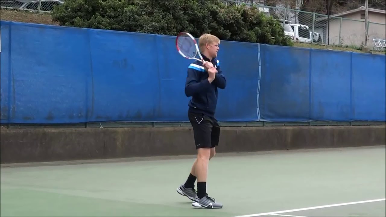 Kyle Edmund - Forehand Slow Motion