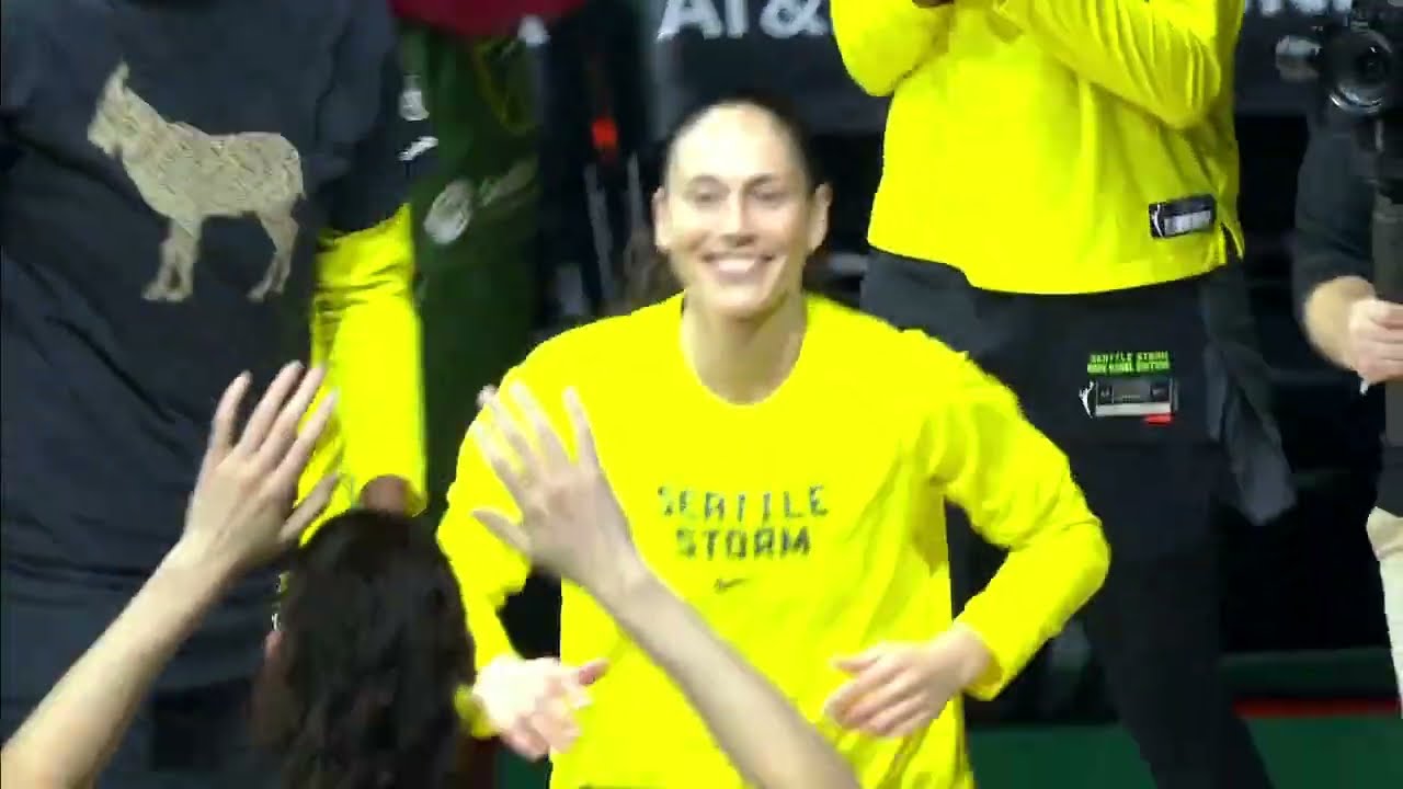 Sue Bird introduced in her final home regular season game 🙏 | WNBA on ESPN