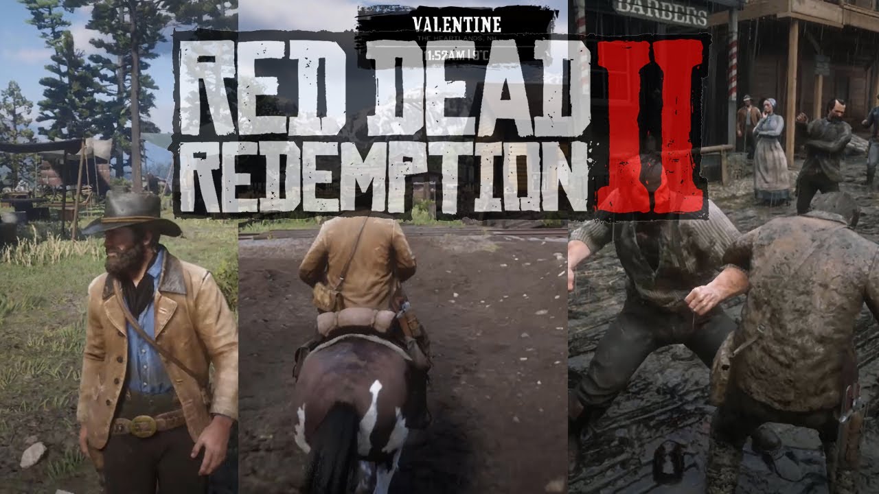 Red Dead Redemption 2 Xbox One S Gameplay