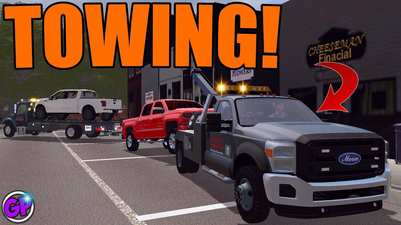 TOWING MADNESS | AMAZING TOW TRUCKS | WITH SPENCER TV | FARMING SIMULATOR 2017