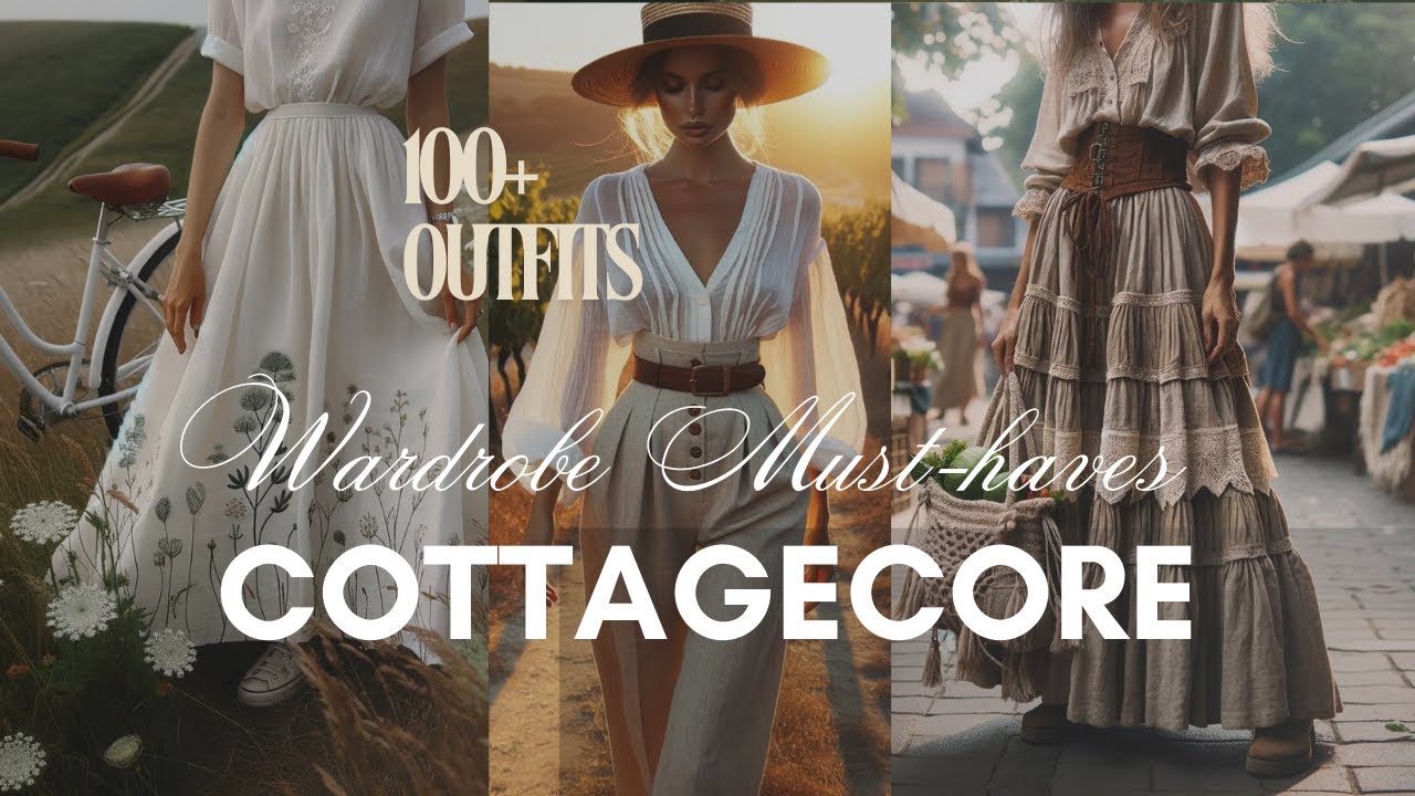 100+ Cottagecore Fashion Styles | Wardrobe Essentials 2024
