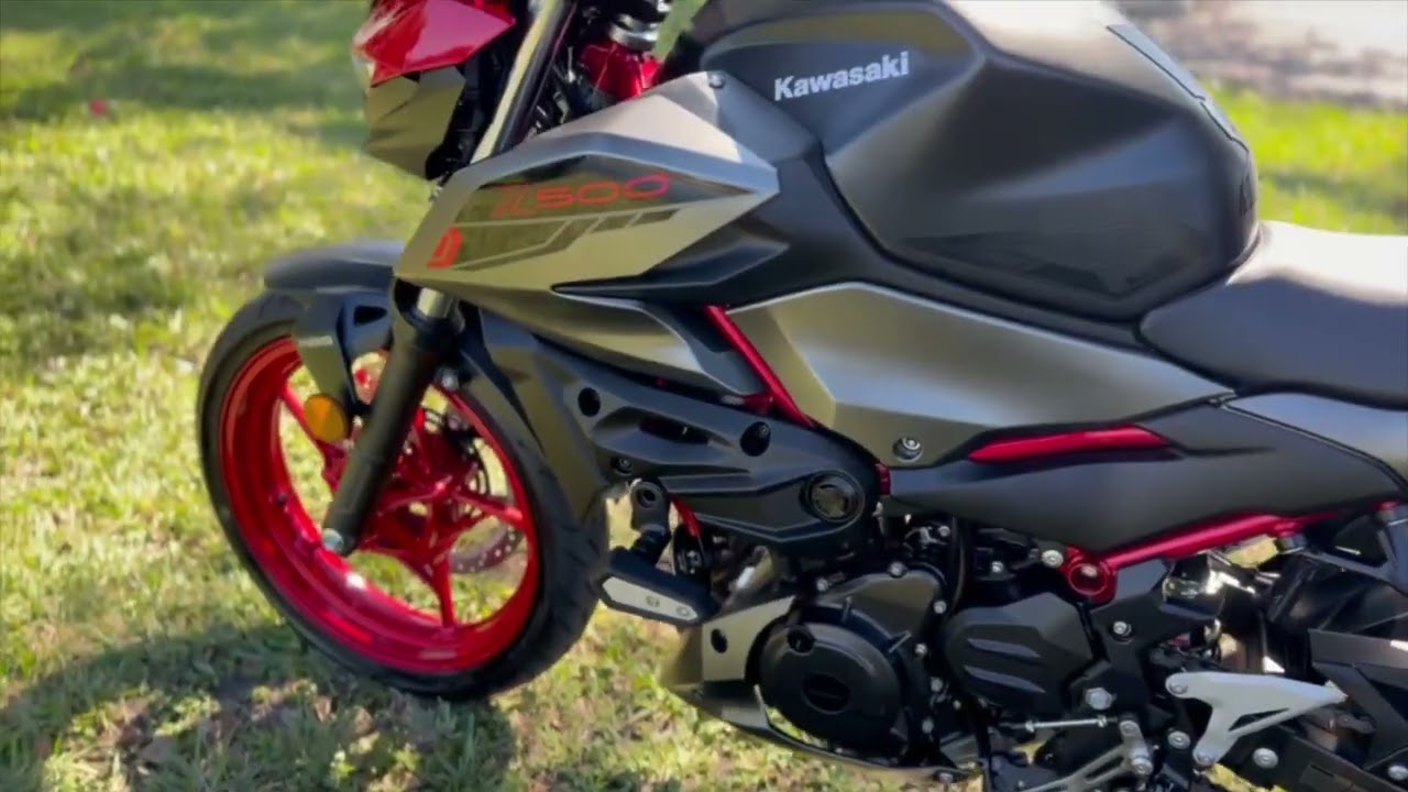 2025 Kawasaki Z500 SE ABS WALK AROUND VIDEO!