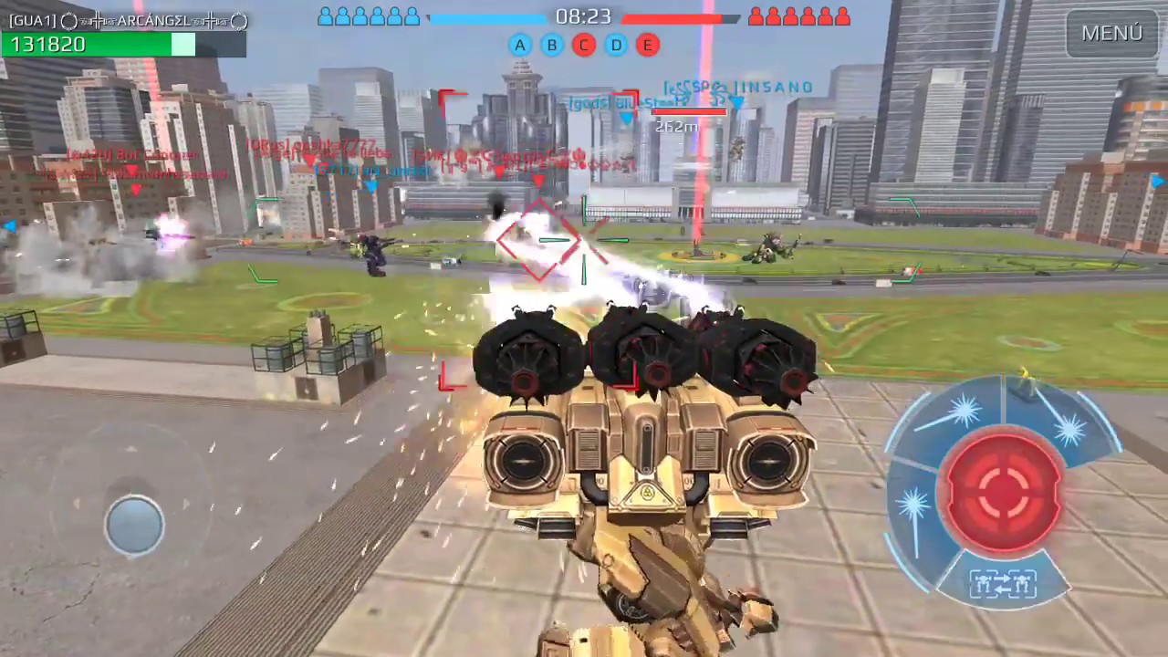 War Robots #WRYoTeCubro Challenge Con Armas de Larga Distancia