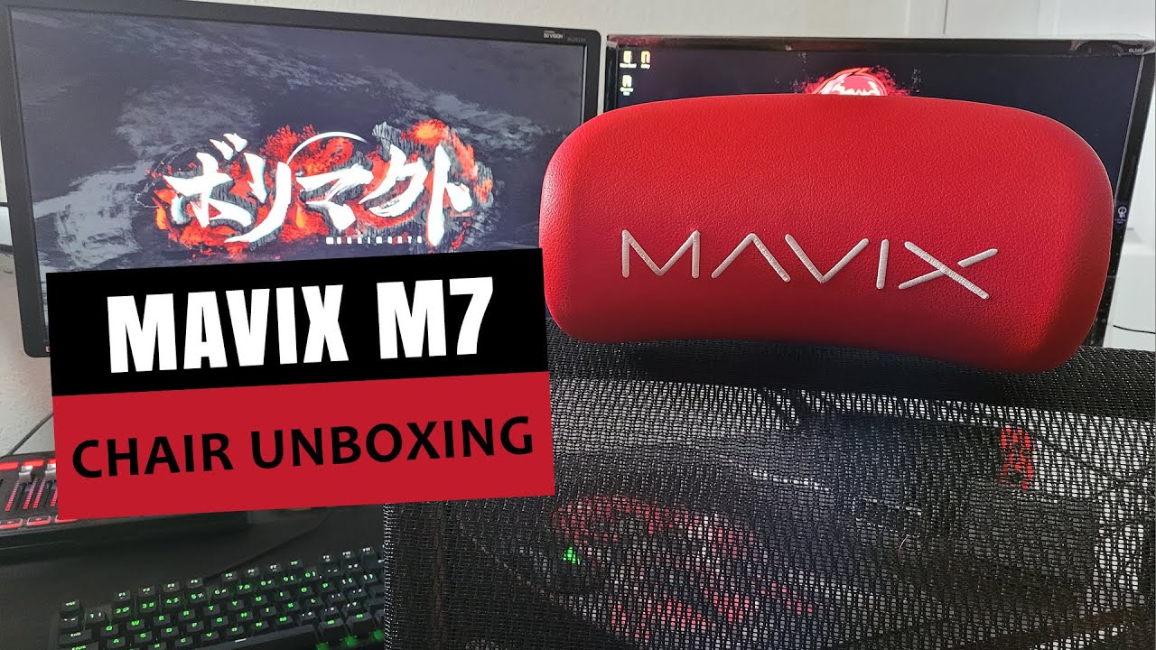 Mavix M7 Gaming Chair Unboxing and Review!