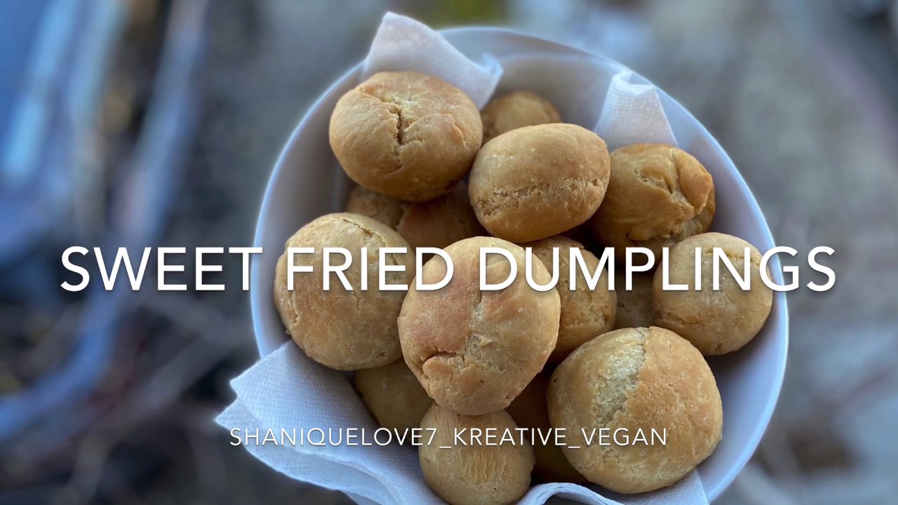 Vegan Fried Dumplings Jamaican Style