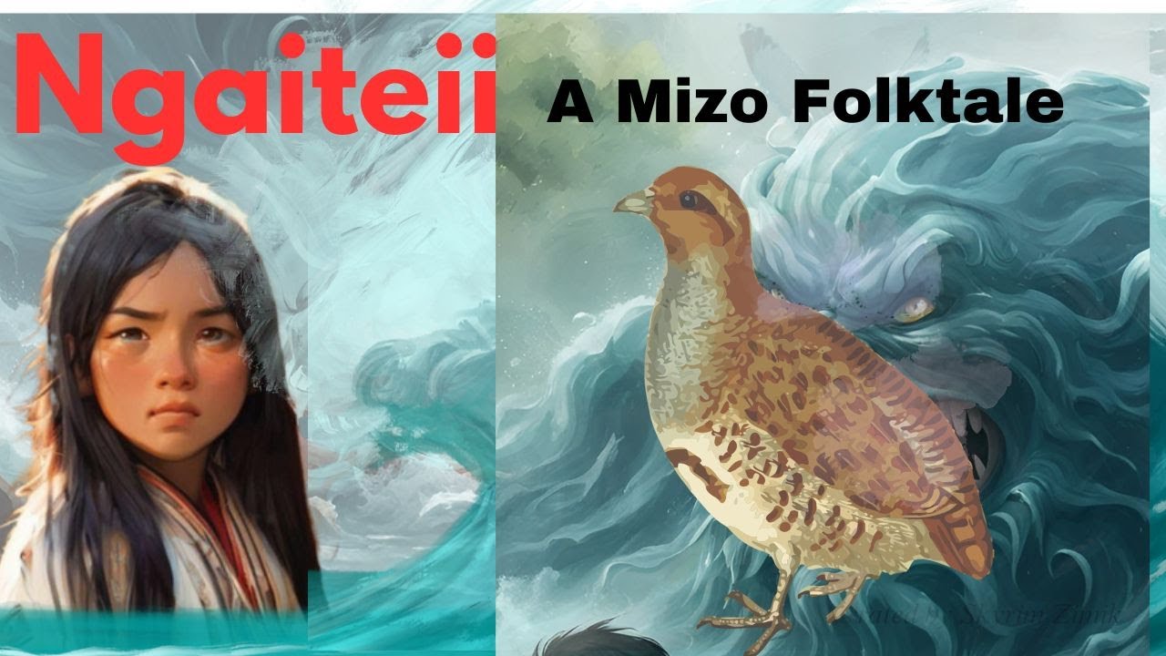 Ngaiteii- Mizo Folktale | Tale of an Orphan Girl and the Water Spirit| Folktales of India