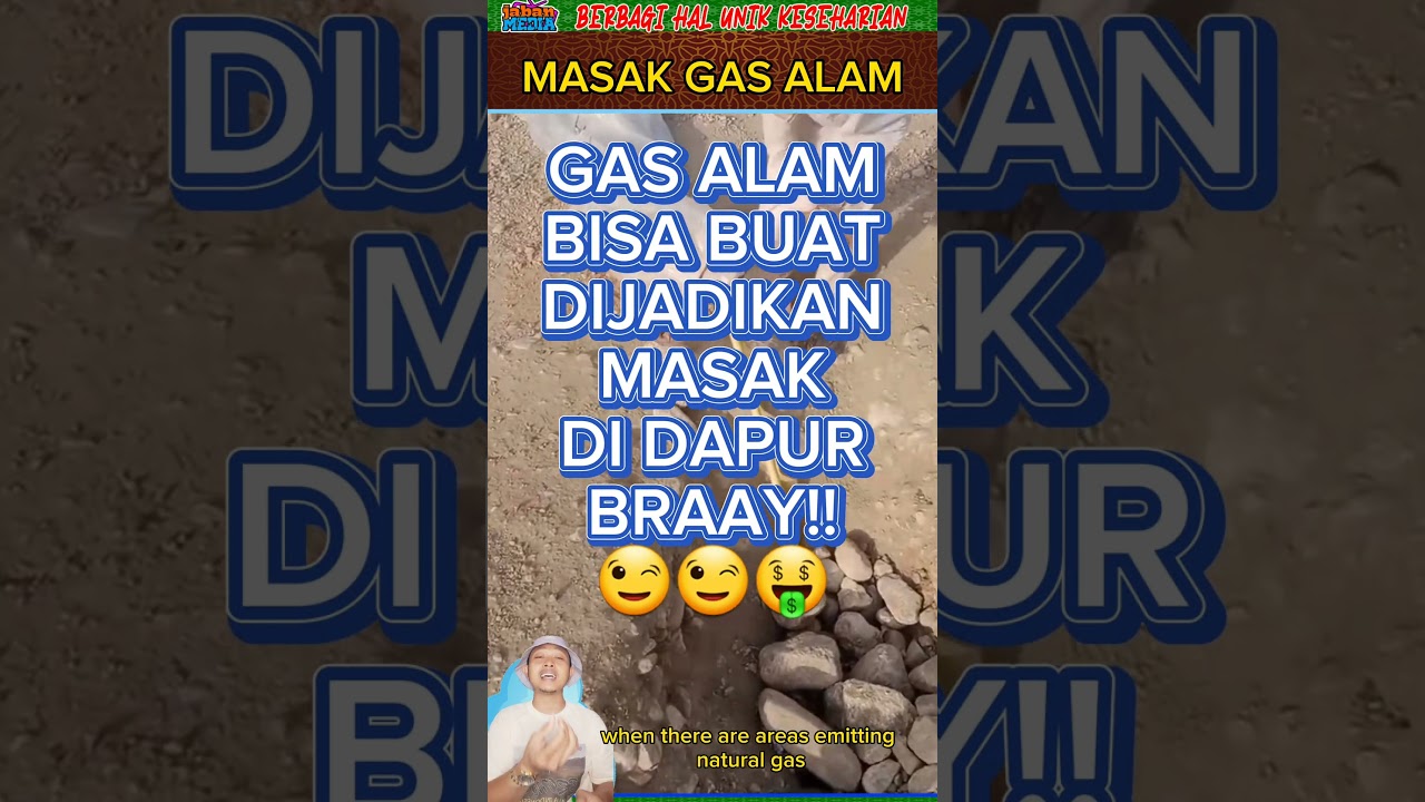 GAS ALAM BUAT MENGHEMAT