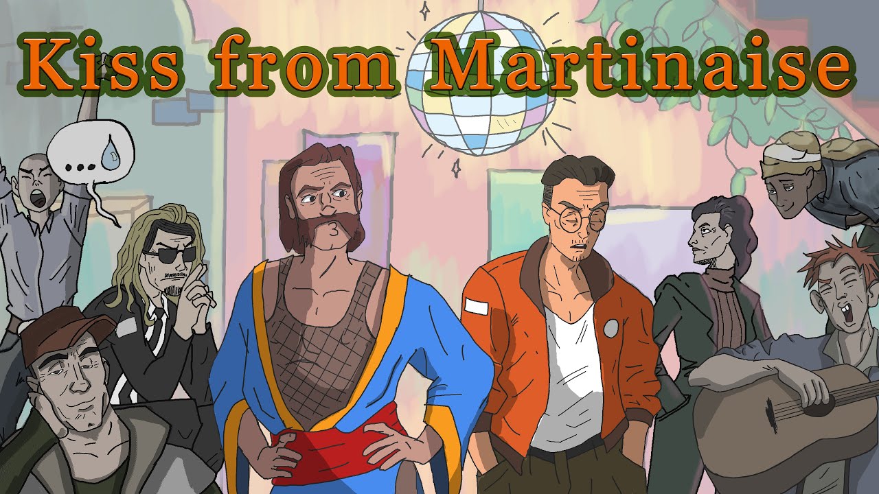 Kiss from Martinaise | Disco Elysium Animatic