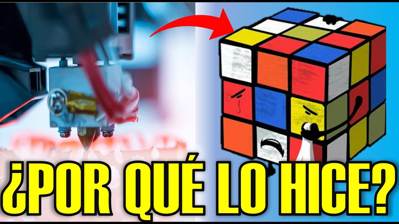 Me gaste mis AHORROS en este CUBO RUBIK con Impresión 3D ¿Sale mal? 😭