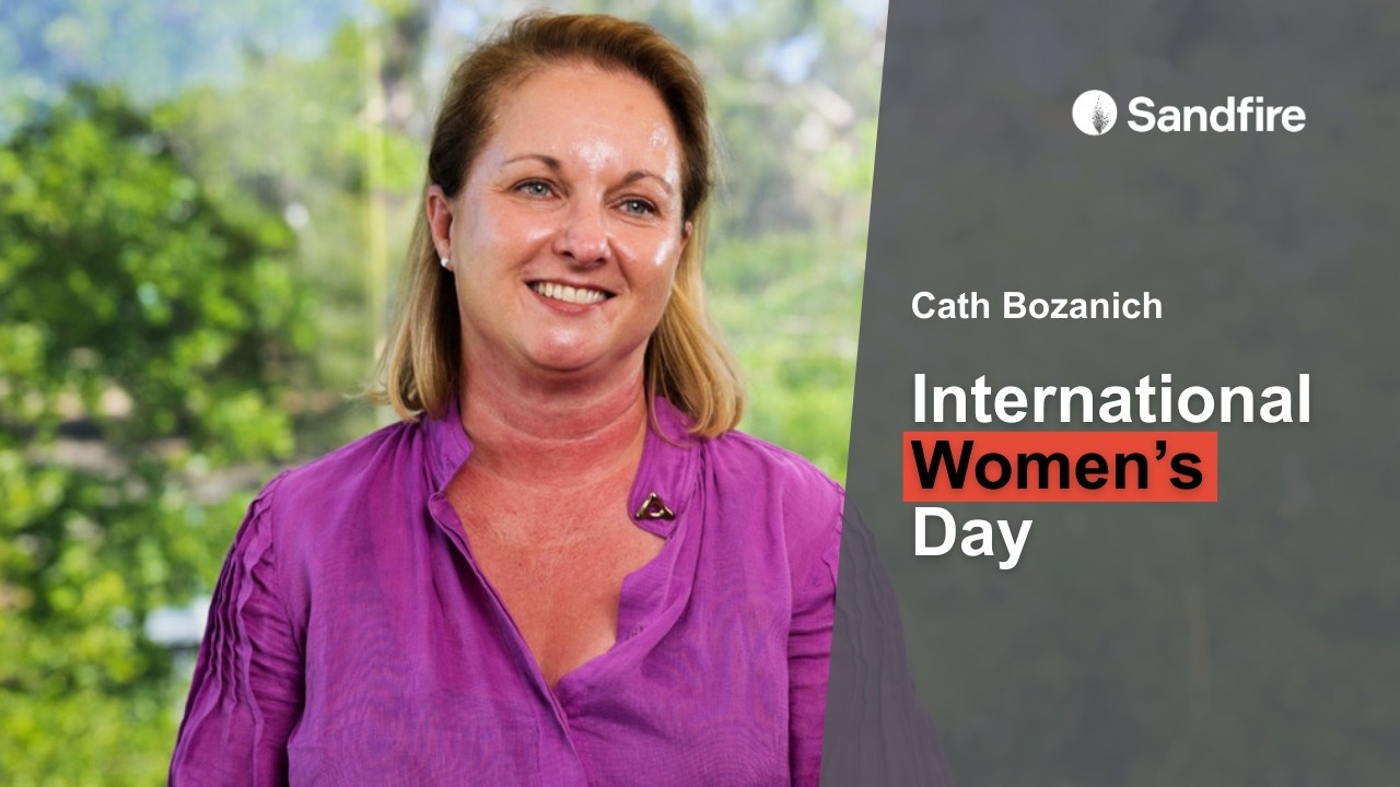 Commitment to the future generations - Cath Bozanich for International Women's Day