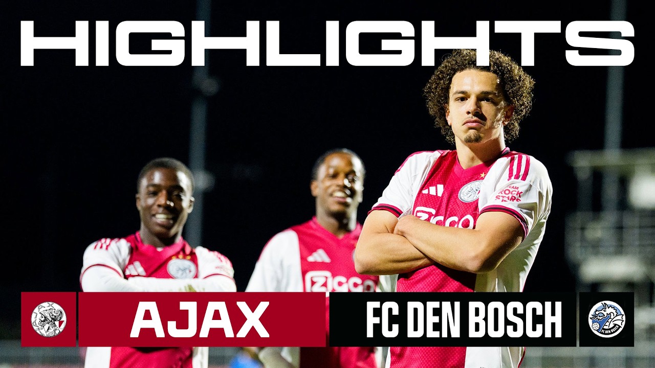 Highlights Jong Ajax - FC Den Bosch | Keuken Kampioen Divisie