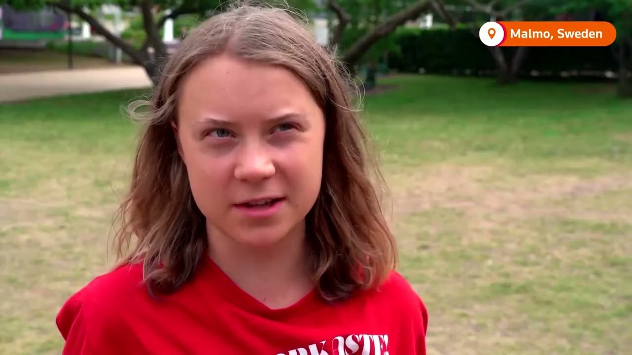 Police carry Greta Thunberg from oil port protest in Malmo