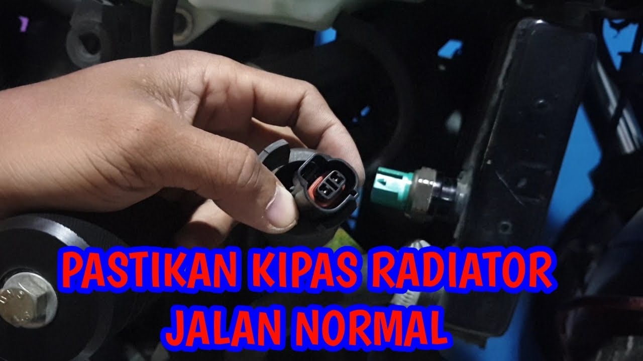 Cek Kondisi Kipas Radiator Ninja Mono || Cukup Pakai Kabel