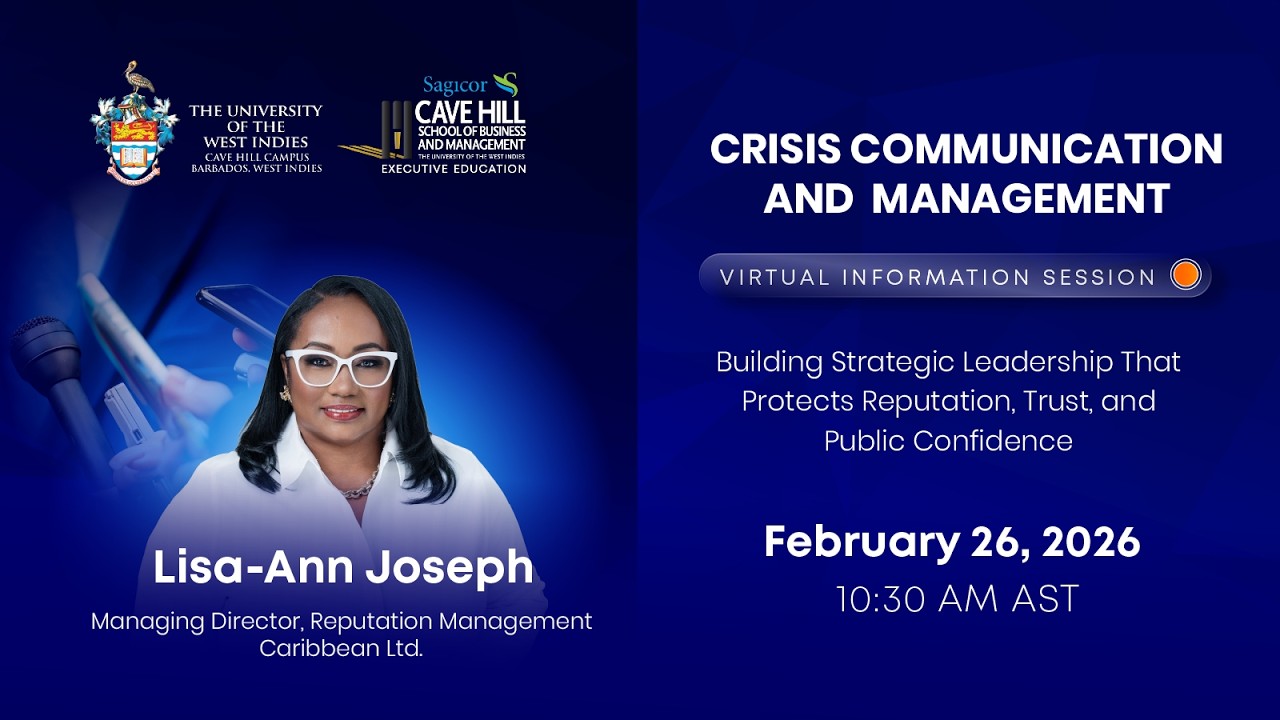 Crisis Communication and Management | Executive Virtual Information Session